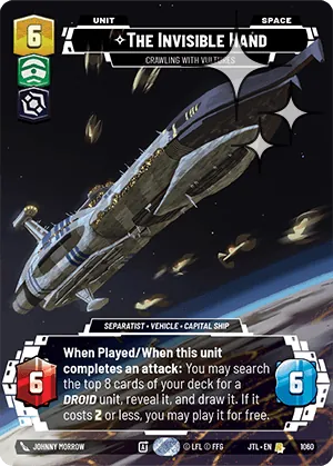 The Invisible Hand — Foil Prestige