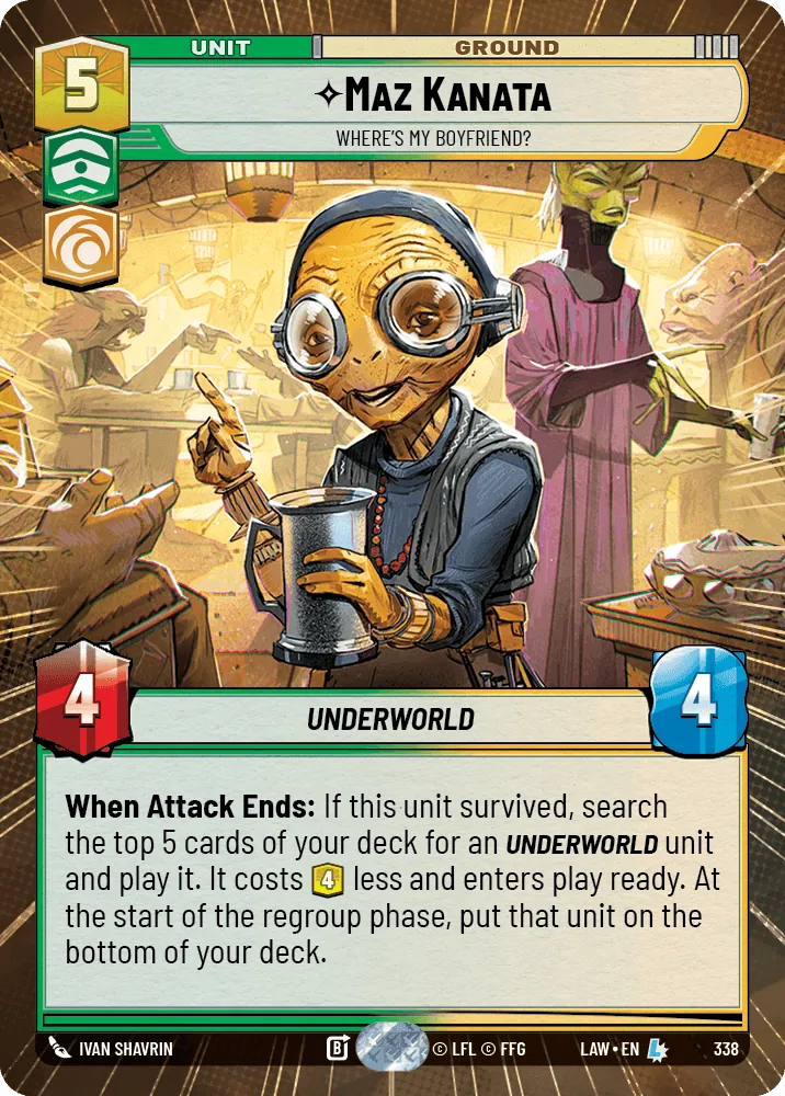 Maz Kanata — Hyperspace