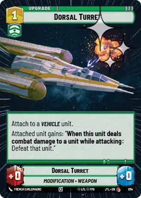 Dorsal Turret — Hyperspace Foil