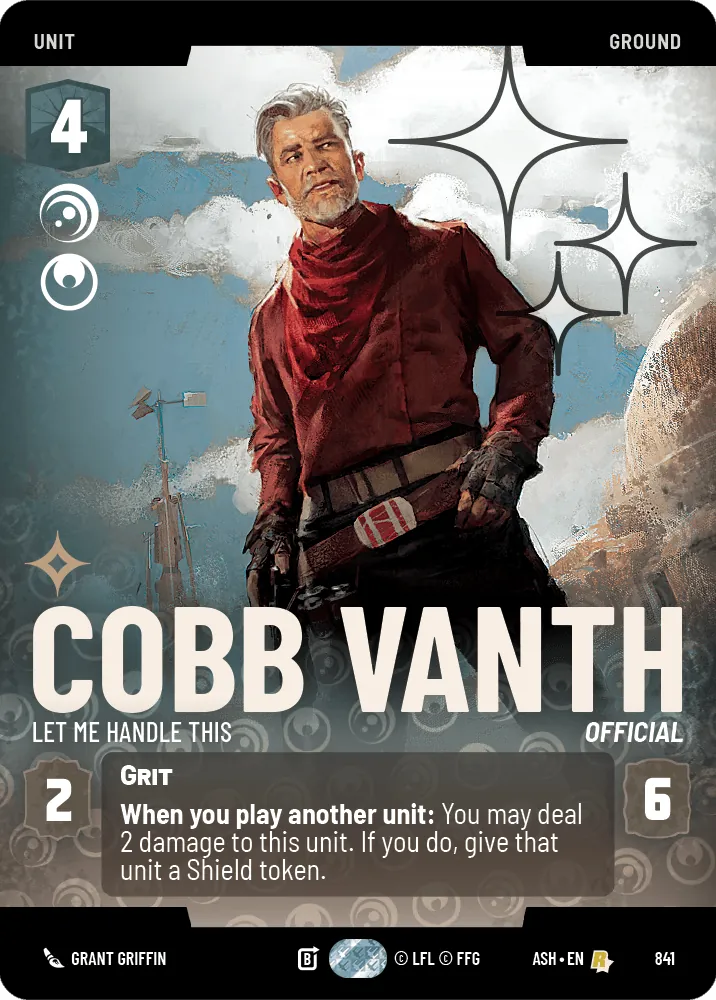 Cobb Vanth — Foil Prestige