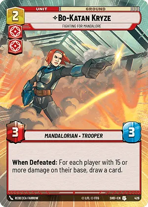Bo-Katan Kryze — Hyperspace