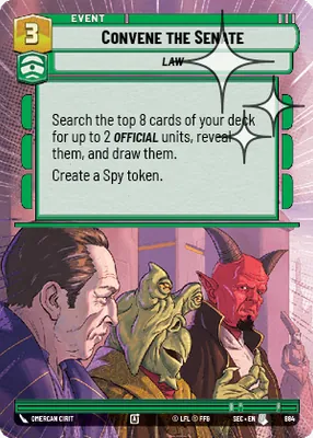Convene the Senate — Hyperspace Foil