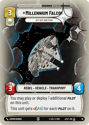 Millennium Falcon — Weekly Play Foil