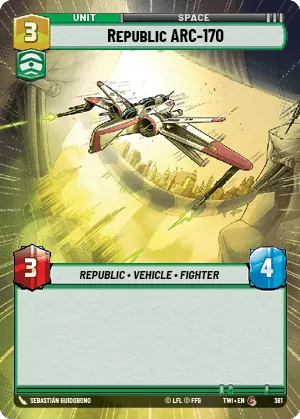 Republic ARC-170 — Hyperspace