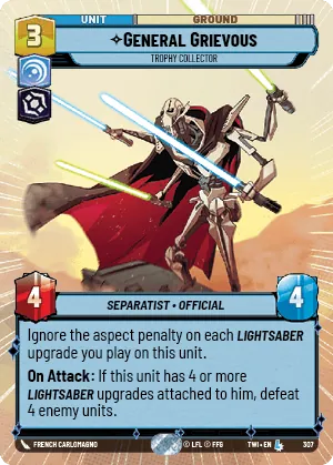 General Grievous — Hyperspace
