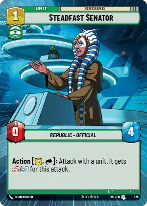 Steadfast Senator — Hyperspace