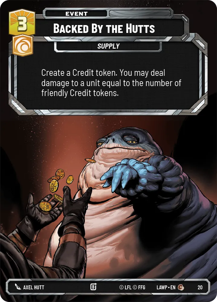 Backed by the Hutts — Weekly Play