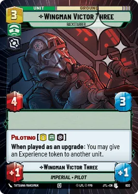 Wingman Victor Three — Hyperspace Foil
