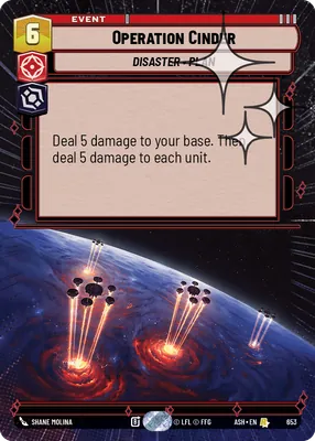 Operation Cinder — Hyperspace Foil