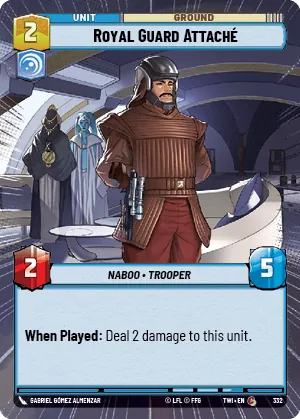 Royal Guard Attaché — Hyperspace