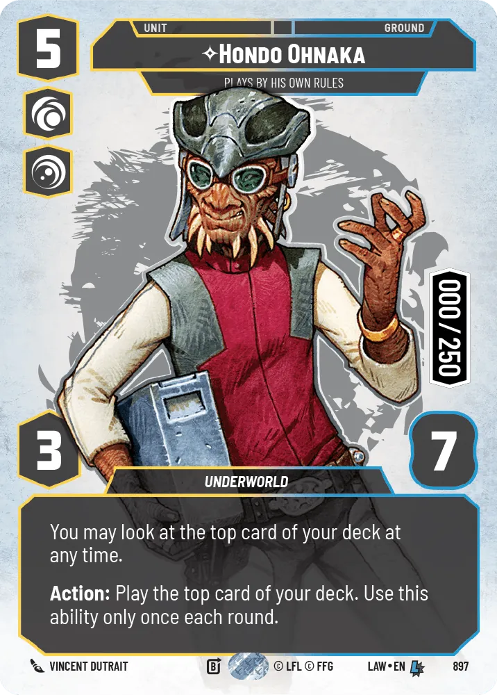 Hondo Ohnaka — Serialized Prestige