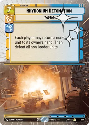 Rhydonium Detonation — Hyperspace Foil