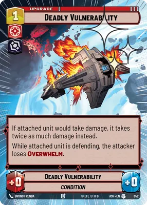 Deadly Vulnerability — Hyperspace Foil