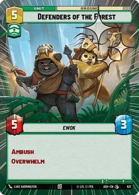 Defenders of the Forest — Hyperspace Foil