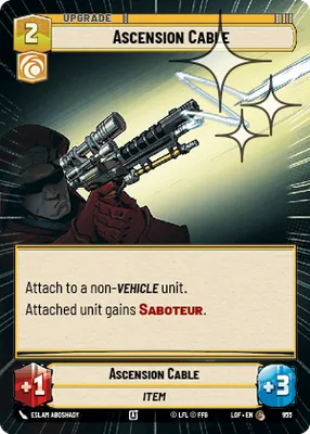 Ascension Cable — Hyperspace Foil