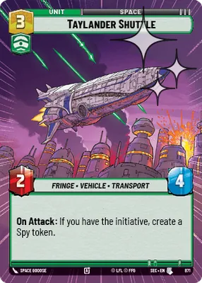 Taylander Shuttle — Hyperspace Foil
