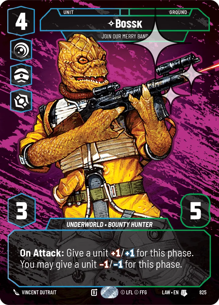 Bossk — Foil Prestige