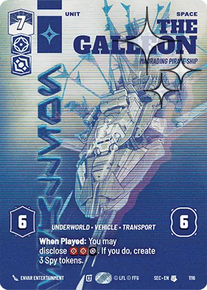 The Galleon — Foil Prestige