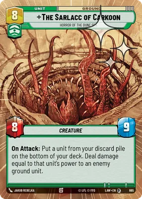 The Sarlacc of Carkoon — Hyperspace Foil