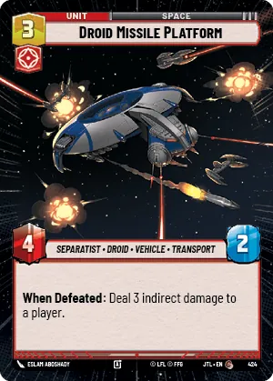 Droid Missile Platform — Hyperspace