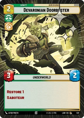Devaronian Doorbuster — Hyperspace Foil