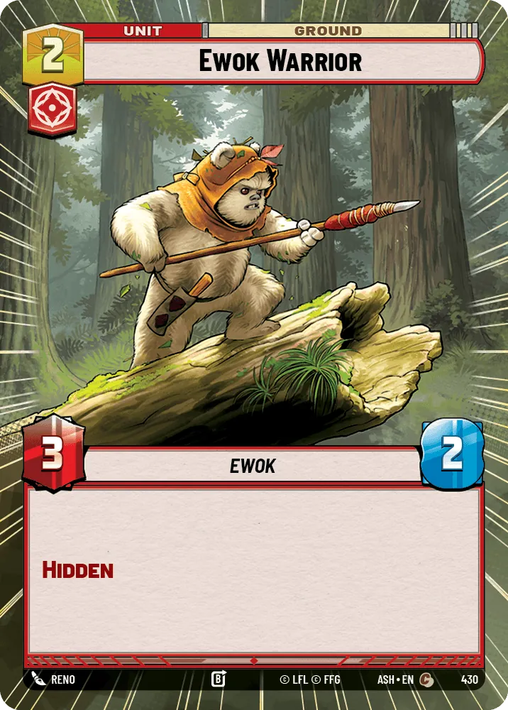 Ewok Warrior — Hyperspace