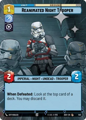 Reanimated Night Trooper — Hyperspace Foil