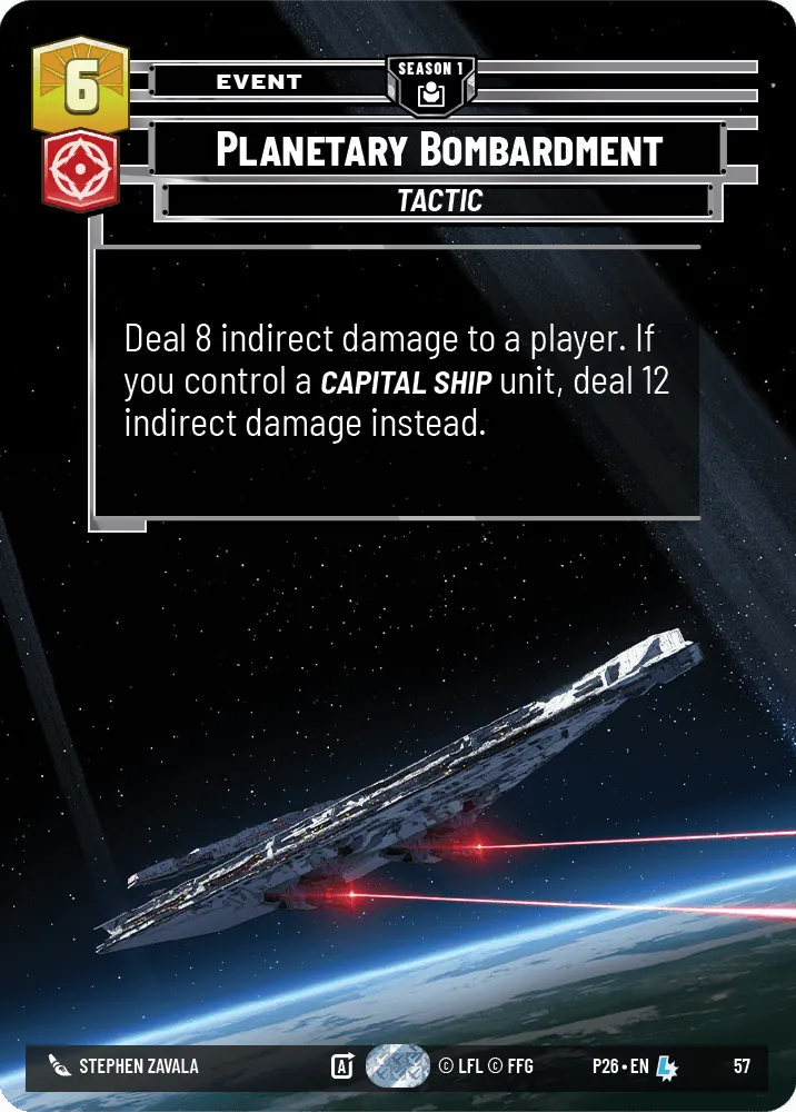 Planetary Bombardment — SQ Event Pack