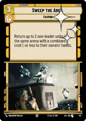 Sweep the Area — Standard Foil