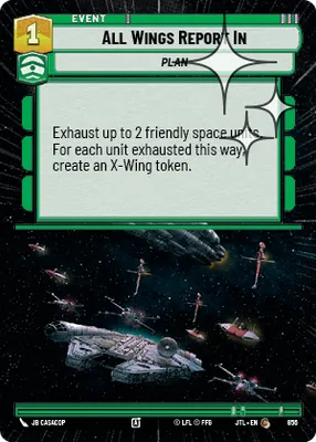 All Wings Report In — Hyperspace Foil