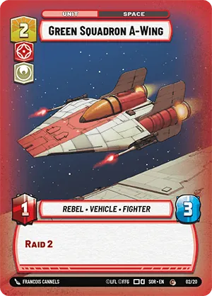 Green Squadron A-Wing — Weekly Play