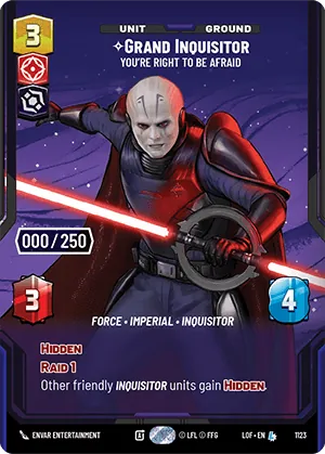 Grand Inquisitor — Serialized Prestige