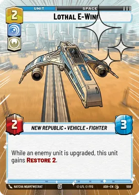Lothal E-Wing — Hyperspace Foil