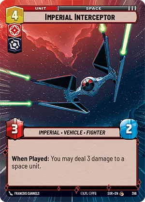 Imperial Interceptor — Hyperspace