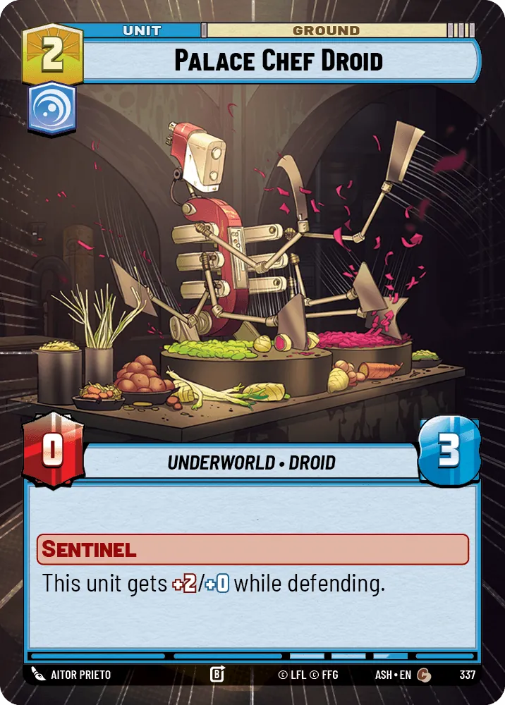 Palace Chef Droid — Hyperspace
