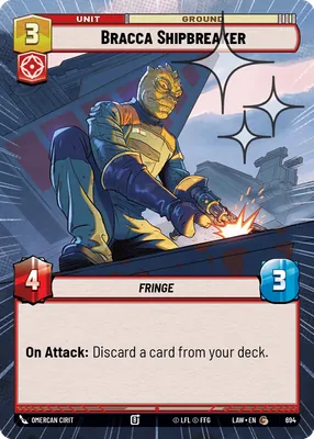 Bracca Shipbreaker — Hyperspace Foil