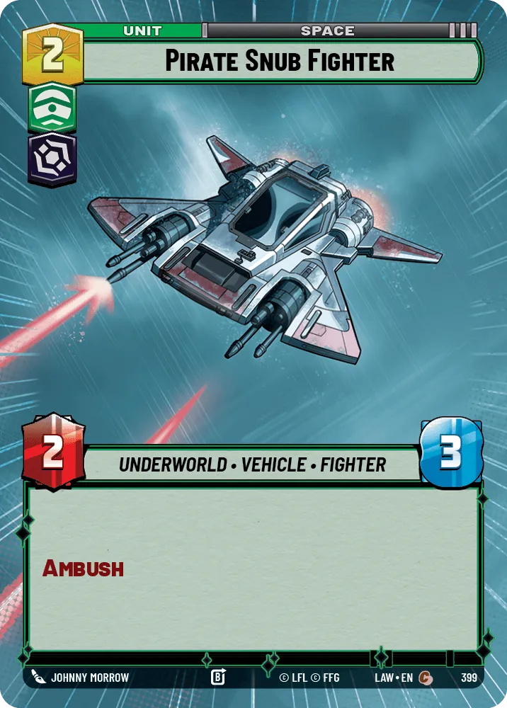 Pirate Snub Fighter — Hyperspace