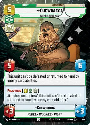 Chewbacca — Hyperspace Foil