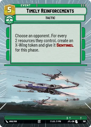 Timely Reinforcements — Hyperspace