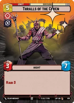 Thralls of the Coven — Hyperspace Foil