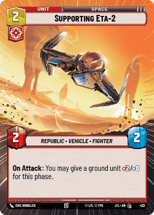 Supporting Eta-2 — Hyperspace