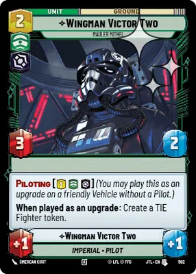 Wingman Victor Two — Standard Foil