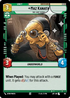 Maz Kanata — Standard Foil