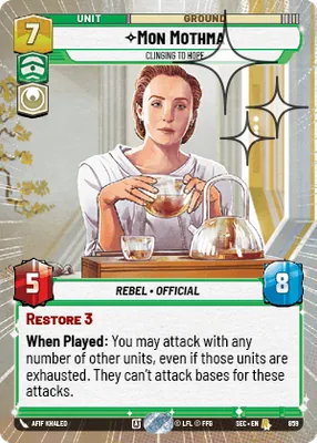 Mon Mothma — Hyperspace Foil