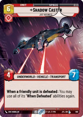Shadow Caster — Hyperspace Foil