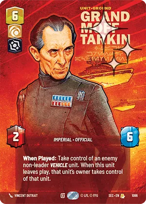 Grand Moff Tarkin — Foil Prestige