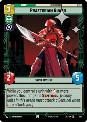 Praetorian Guard — Standard Foil