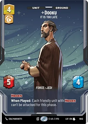 Dooku — Standard Prestige