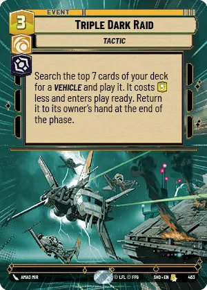 Triple Dark Raid — Hyperspace