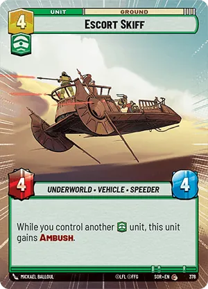 Escort Skiff — Hyperspace